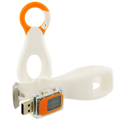 USB накопитель на 1 Gb с часами 2 в 1 Компьютерные аксессуары Psl 2010 г ; Упаковка: коробка инфо 489b.