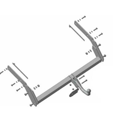 Фаркоп "AvtoS" для автомобиля Great Wall Deer (4x4, 2x4) (2005- ) Производитель: AVTOS Вес: 20 кг инфо 11146b.