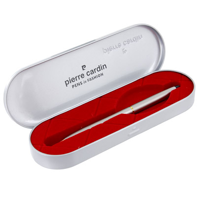 Ручка шариковая Pierre Cardin "Kriss", цвет: никель см Производитель: Франция Артикул: PC0811BP инфо 13104f.