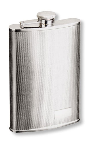 Фляга, металл, с рисунком, 270 мл Винные аксессуары 2010 г инфо 12340g.
