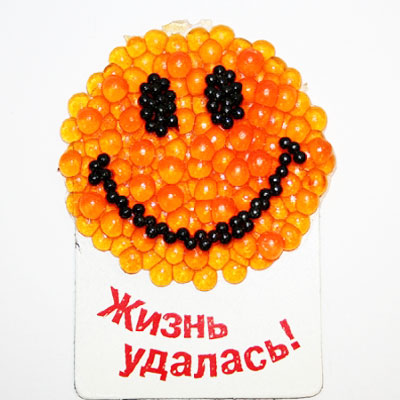 Магнит Смайл "Жизнь удалась" см Артикул: 90800 Производитель: Россия инфо 6870h.