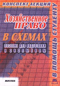 Хозяйственное право Конспект лекций в схемах Пособие для подготовки к экзаменам Серия: Конспект лекций В помощь студенту инфо 6896h.