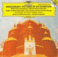 Claudio Abbado Mussorgsky: Pictures At An Exhibition Формат: Audio CD Дистрибьютор: Deutsche Grammophon GmbH Лицензионные товары Характеристики аудионосителей 1994 г Не указан инфо 13986h.