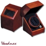 Шкатулка для 2 механических часов, коричневая Шкатулка Woodmax 2007 г инфо 153i.