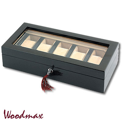 Шкатулка для 5 часов, серая Шкатулка Woodmax 2007 г инфо 156i.