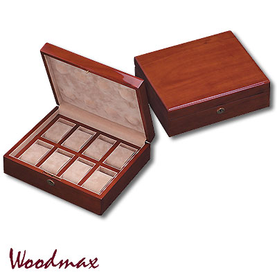 Шкатулка для 8 часов, коричневая Woodmax 2007 г инфо 163i.