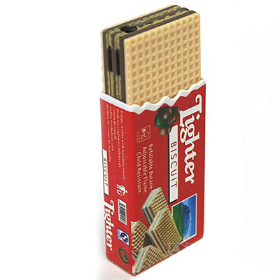 Зажигалка "Пачка вафель: Lighter" зажигалки поставляются не заправленные газом инфо 3614i.