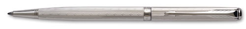 Шариковая ручка "Паркер Сонет Slim" Модель Chiselled 2 Silvery CT Slim Модель Chiselled 2 Silvery CT инфо 3632i.
